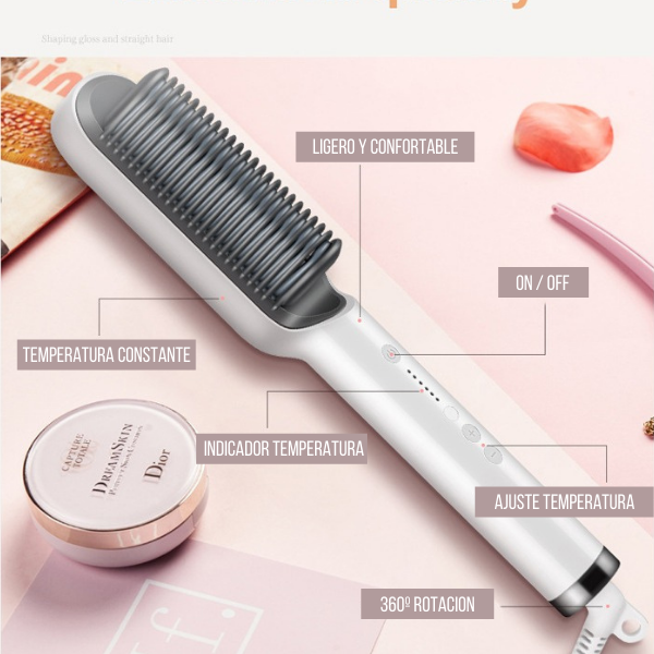 HairFusion Pro® cepillo alisador con tecnología americana