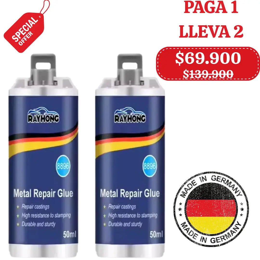 Metal.Ray®️ Pegamento de grado profesional. Tecnología Alemana