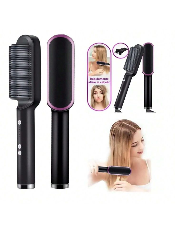HairFusion Pro® cepillo alisador con tecnología americana