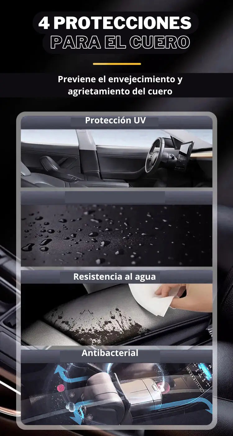 Restaurador Profesional De Partes Negras 200gr