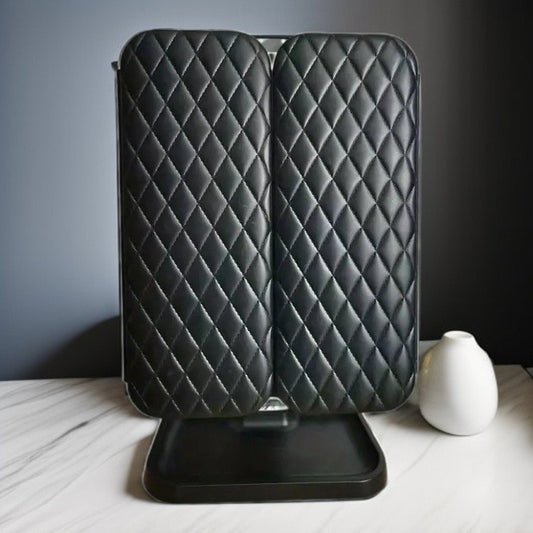 "Espejo LED HD Trifold Luxe: Ilumina tu Belleza con Elegancia"