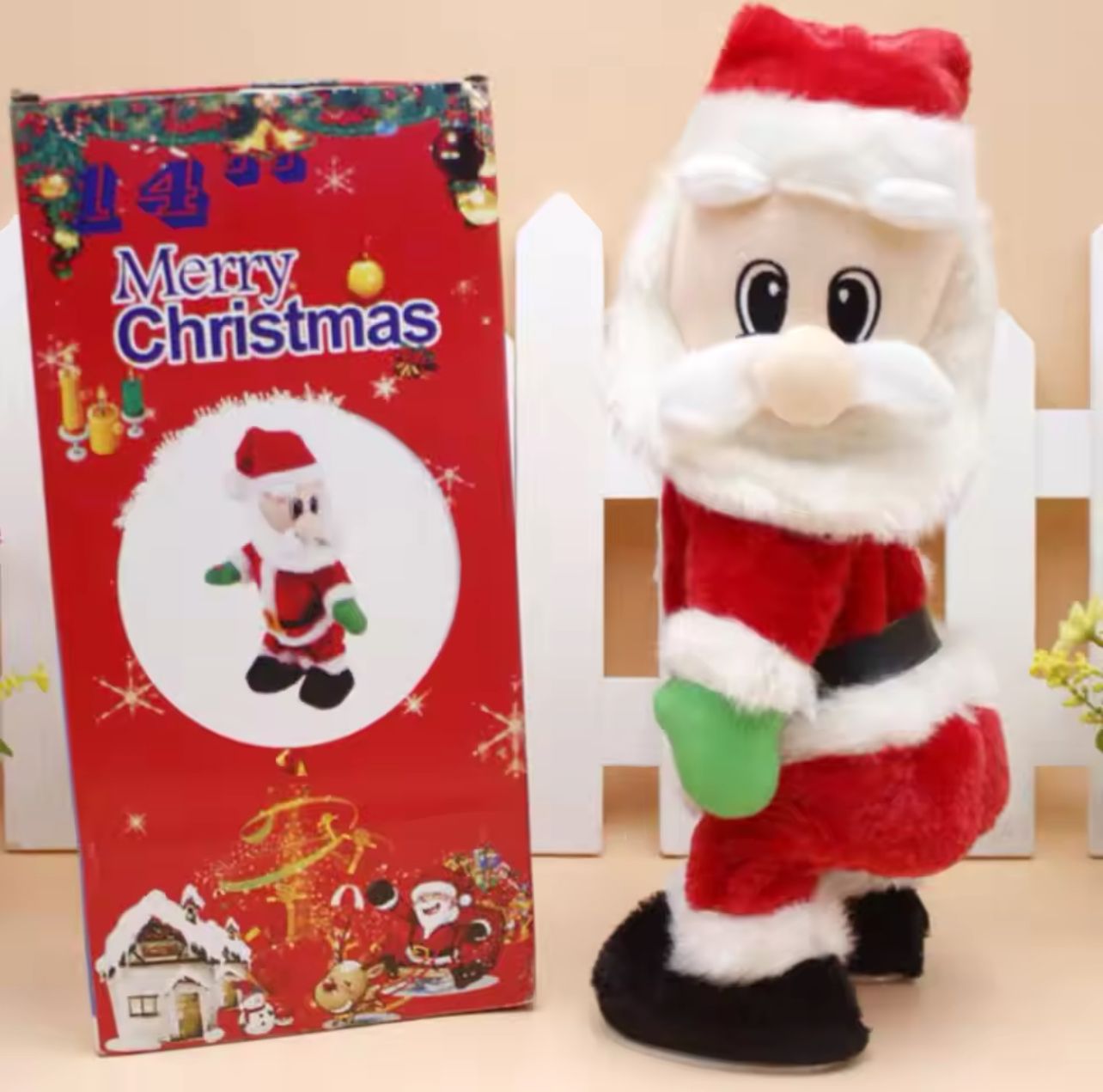 Santa Claus Musical bailarín Twerk
